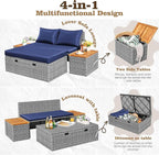 Flamaker Outdoor Rattan Lounge Chair - Image 8