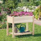 Yaheetech 34x18x30in Horticulture Raised Garden Bed 2pcs Planter Box - Image 3
