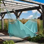 Vivere Authentic Brazilian Cotton Hammock - 450 lb Capacity - Image 4