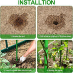 WAENLIR Garden Stakes 48 inch 4ft Sturdy Tomato Stakes, Plant Stakes - Image 5