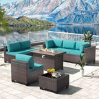 Kullavik 8 Pieces Outdoor Patio Furniture Set by KULLAVIK