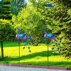 DREAMSOUL Peacock Solar Garden Lights Outdoor Decorative Stake, Waterproof - Image 7