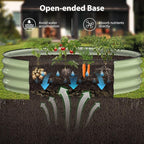 Raised Garden Bed Kit, Large Metal Raised Beds - Image 4