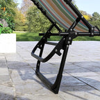 Outsunny Folding Chaise Lounge Chair Set of 2, Patio Sun Tanning Chair - Image 9