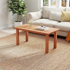 Tangkula Outdoor Coffee Table, 35.5” Patio Table - Image 9