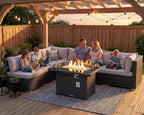 NICESOUL High-End Outdoor Patio Furniture Set - Image 3