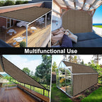 Artpuch 90% Sun Shade Cloth, 3 x 12 FT Pergola Shade Cover Canopy - Image 8