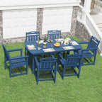 HDPE Outdoor Patio Dining Set - Image 8