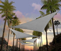 Amgo Custom Size 25' x 25' x 25' Gray Triangle Sun Shade Sail UPF50+ AGTAPRT12 by Amgo