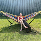 SZHLUX Double Hammock with Stand - Image 3