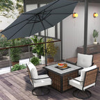 Abba Patio 9FT Lyon Outdoor Patio Umbrella Outdoor Table Umbrella - Image 2