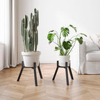 Adjustable Plant Stands Set of 2, Metal Small Plant Holder, Heavy Duty Stable - Image 2