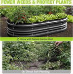 WORKPRO 2PK 4x2x1ft Outdoor Galvanized Raised Garden Bed Kit, Rust & Corrosion - Image 7