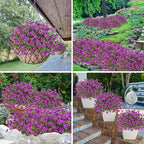 Bassion Artificial Flowers for Outdoors, 24 Bundles UV Resistant Fake Flowers - Image 6