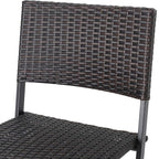 Christopher Knight Home Margarita Outdoor Wicker Barstools, 2-Pcs Set - Image 8