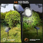Solar Lights Outdoor, Ultra Bright 21 LEDs IP67 Waterproof Landscape Lighting - Image 8