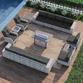 16-Piece Outdoor Patio Furniture Set by MuphyersPatioFurniture