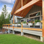 Beautiful Hanging Flower Pots for Outside Railing Or Fence - Image 9