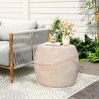 Christopher Knight Home Jayme 20.25" Indoor Outdoor Oval Accent Side Table by ChristopherKnightHome