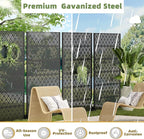 Casaphoria Metal Privacy Screen Outdoor, Palace Black - Image 4