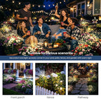 Solar Lights Outdoor, 120LED 2pack Fairy Garden Lights Decor - Image 2