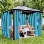 Outdoor Curtains for Patio Waterproof 6 Panels - Image 4