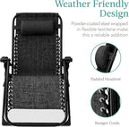 Best Choice Products Oversized Zero Gravity Chair, Folding Outdoor Patio - Image 5
