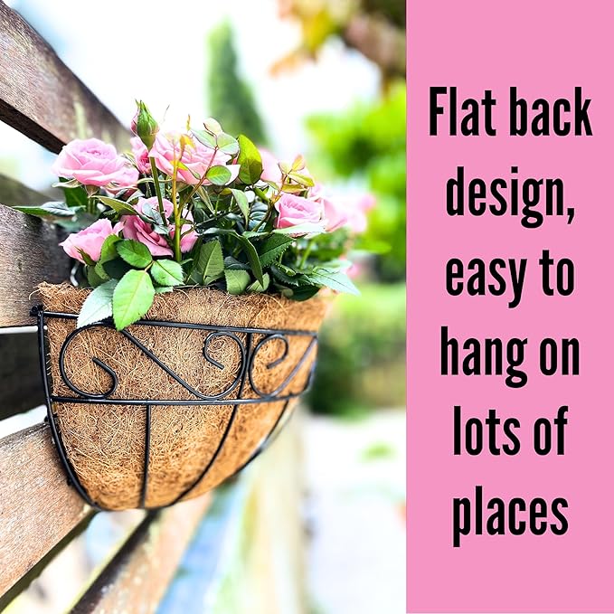 LaLaGreen 16 Inch Wall Hanging Planters - Image 9
