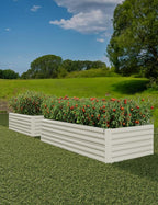 GarveeLife 2pcs 8x4x2 ft Galvanized Raised Garden Bed, Rust-Resistant Raised - Image 9