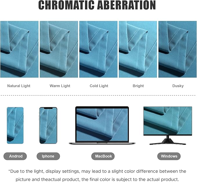 BONZER Outdoor Curtains for Patio Waterproof Thick Privacy Grommet Light - Image 5