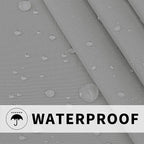 Easy-Going Outdoor Patio Curtains Detachable Tab Top Windproof Weatherproof - Image 4
