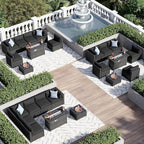 Aoxun 8 Piece Patio Furniture Set - Image 7