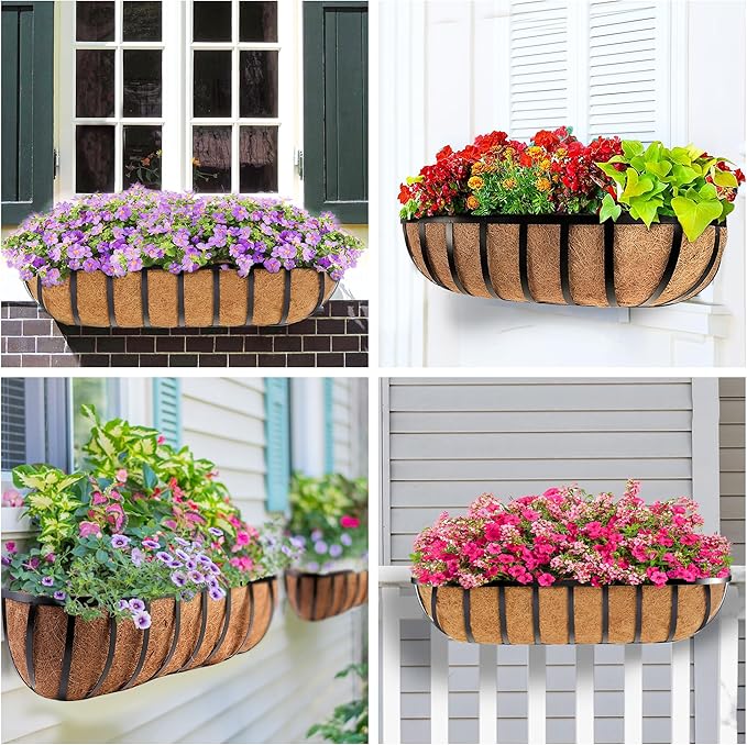 HFHOME 4PCS 24 Inch Coco Liners - Image 4