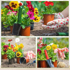 Plant Nursery Pot/Pots 200 Pcs 6" Plastic Plants Pots Flower Pots Seed Starting - Image 3