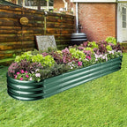 Land Guard 8×2×1ft Galvanized Raised Garden Bed Kit, 108 Gallon Capacity Raised - Image 6