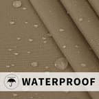 Easy-Going Outdoor Patio Curtains Detachable Tab Top Windproof Weatherproof - Image 4