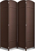 Sorbus 4 Panel Room Divider 6 ft. Tall by Sorbus