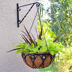Arcadia Emerald Series Round Hanging Basket Planters - Image 3