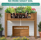 YITAHOME Elevated Garden Bed HDPE Raised Garden Bed - Image 2
