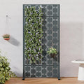 Casaphoria Metal Privacy Screen Outdoor, Darkgray-Square by Casaphoria