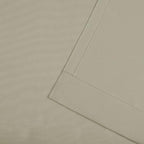 NICOLE MILLER NEW YORK Canvas Indoor/Outdoor Grommet Top Curtain Panel Pair - Image 4