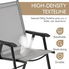 Yaheetech Patio Dining Chairs Set of 2 - Image 8