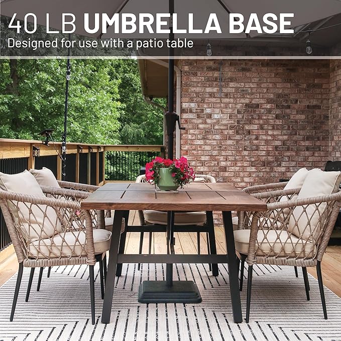 US Weight 40 Pound Umbrella Base - Image 2