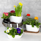 Beautiful Hanging Flower Pots for Outside Railing Or Fence - Image 6