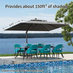 9x12FT Cantilever Patio Umbrella - Image 2