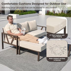 Outdoor Furniture Set, Outdoor Patio Couch Sectional - Image 4