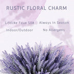 Butterfly Craze Lavender Flower Stems - Image 4