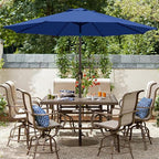 Blissun 9' Outdoor Patio Umbrella, Outdoor Table Umbrella, Yard Umbrella - Image 6