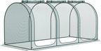 Outsunny 9' x 4' Crop Cage, Plant Protection Tent by Outsunny
