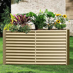 Land Guard 8x4x3ft Rectangular Galvanized Raised Garden Beds, Large-Capacity - Image 8